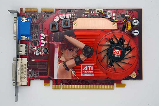 ATI HD3830 256MB 显示卡（ATI Radeon HD3830芯片）